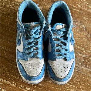 Nike Blue and White Athletic Shoes